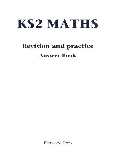 Book cover for KS2 Maths Revision and Practice Answer Book