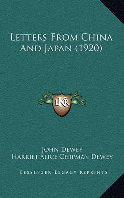 Book cover for Letters from China and Japan (1920)