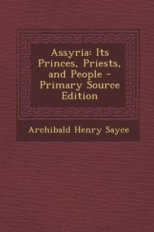 Cover of Assyria