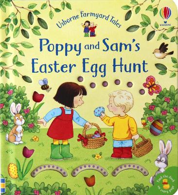 Book cover for Poppy and Sam's Easter Egg Hunt