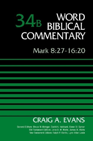 Cover of Mark 8:27-16:20, Volume 34B