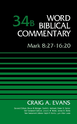 Book cover for Mark 8:27-16:20, Volume 34B