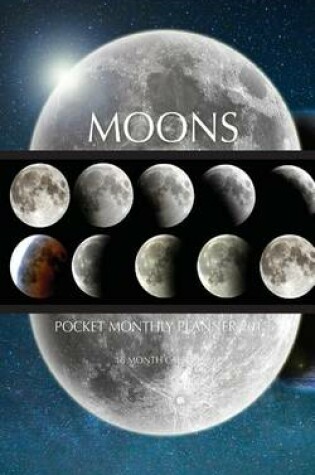 Cover of Moons Pocket Monthly Planner 2017