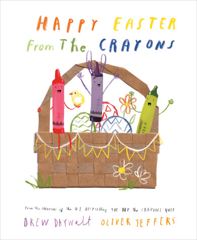 Book cover for Happy Easter from the Crayons