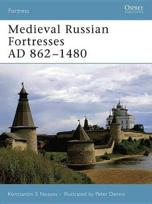 Book cover for Medieval Russian Fortresses Ad 862-1480