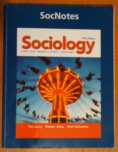 Book cover for SocNotes for Sociology for the 21st Century