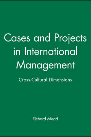 Cover of Cases and Projects in International Management