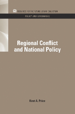 Book cover for Regional Conflict and National Policy