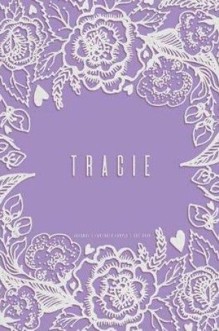 Cover of Tracie. Lavender Purple Journal, Dot Grid