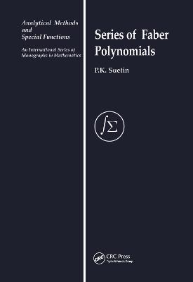 Book cover for Series of Faber Polynomials