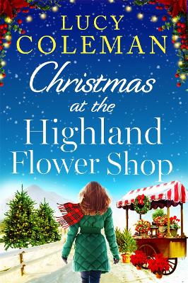 Book cover for Christmas at the Highland Flower Shop