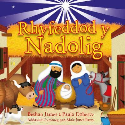 Book cover for Rhyfeddod y Nadolig
