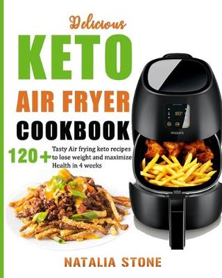 Book cover for Delicious Keto Air Fryer Cookbook