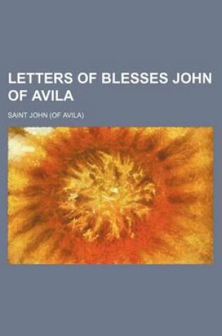 Cover of Letters of Blesses John of Avila