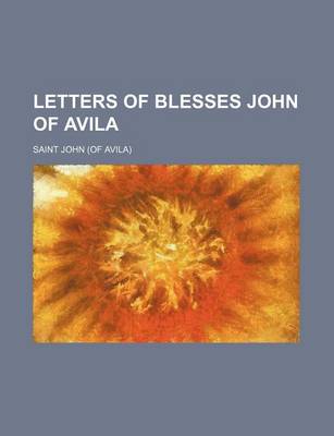 Book cover for Letters of Blesses John of Avila