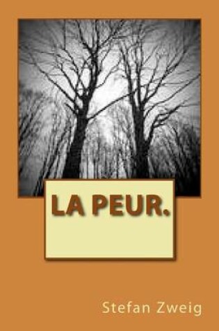Cover of La peur.
