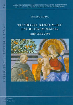 Book cover for Tre "Piccoli, Grandi Musei" E Altre Testimonianze