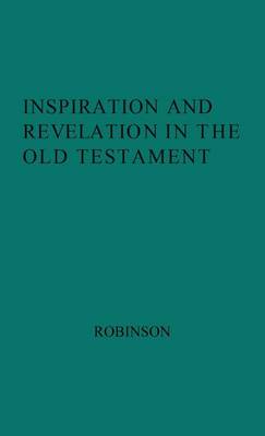 Book cover for Inspiration and Revelation in the Old Testament.