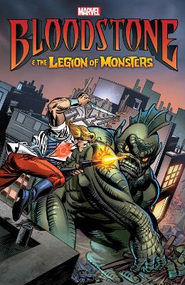 Book cover for Bloodstone & the Legion of Monsters