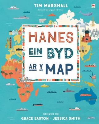 Book cover for Hanes ein Byd ar y Map