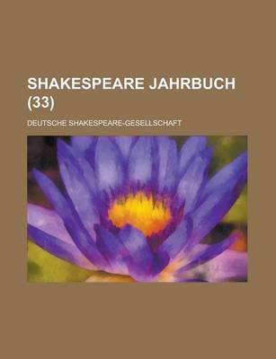 Book cover for Shakespeare Jahrbuch (33 )