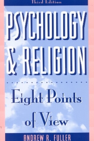 Cover of Psychology and Religion