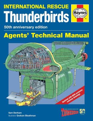 Book cover for Thunderbirds Manual 50th Anniversary Edition