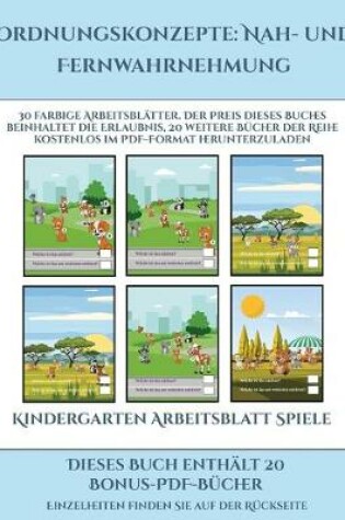 Cover of Kindergarten Arbeitsblatt Spiele (Ordnungskonzepte