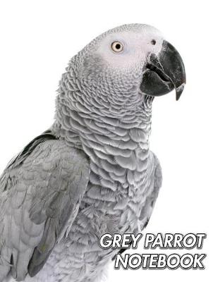 Book cover for Grey Parrot Notebook