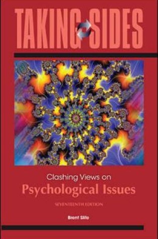 Cover of Taking Sides: Clashing Views on Psychological Issues