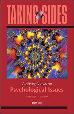 Book cover for Taking Sides: Clashing Views on Psychological Issues