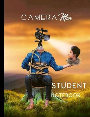 Book cover for camera men student notebook