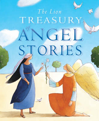 Book cover for The Lion Treasury of Angel Stories