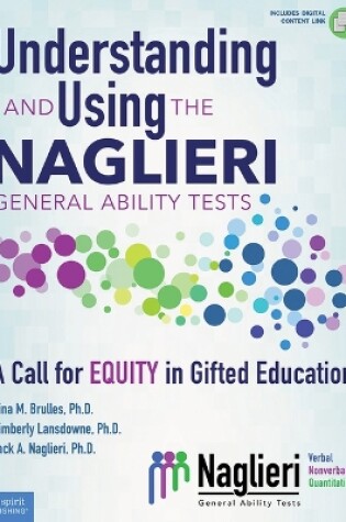 Cover of Understanding and Using the Naglieri General Ability Tests