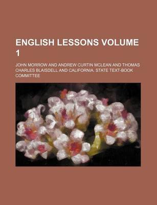 Book cover for English Lessons Volume 1