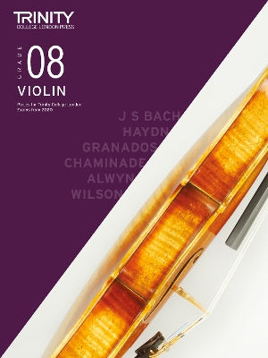 Book cover for Violin 2020-2023. Grade 8