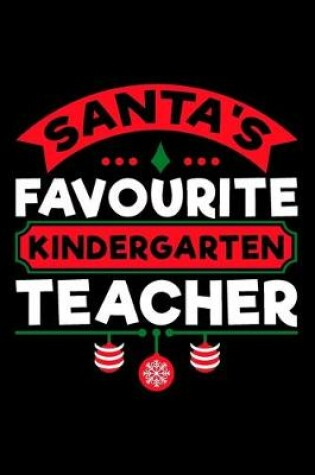 Cover of Santa's Favourite Kindergarten Teacher