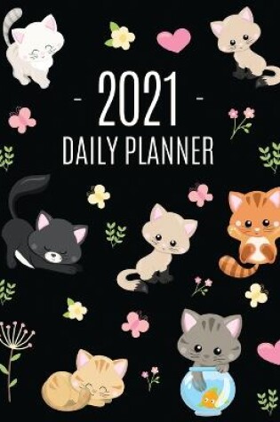 Cover of Cats Daily Planner 2021