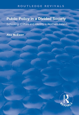 Cover of Public Policy in a Divided Society