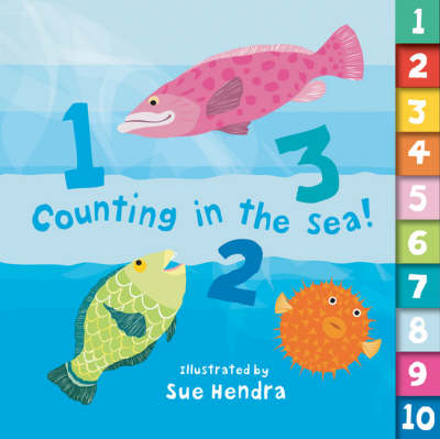 Book cover for Counting in the Sea 1, 2, 3!