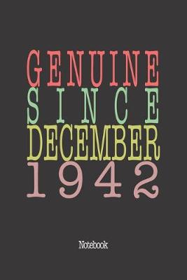 Book cover for Genuine Since December 1942