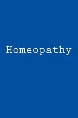 Book cover for Homeopathy