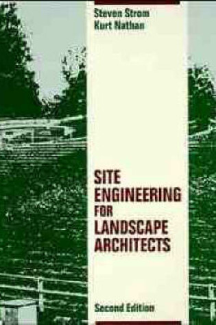 Cover of Site Engineering for Landscape Arch 2d