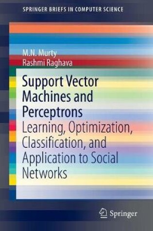 Cover of Support Vector Machines and Perceptrons