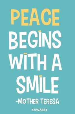 Book cover for Peace Begins with a Smile - Mother Teresa