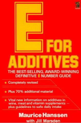 Cover of E for Additives