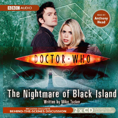 Book cover for "Doctor Who", the Nightmare of Black Island