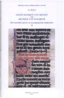 Cover of "Seuen Maniren Van Minnen" Van Beatrijs Van Nazareth