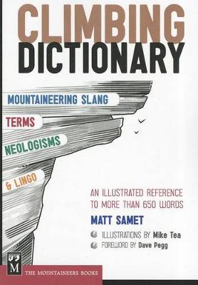 Book cover for The Climbing Dictionary