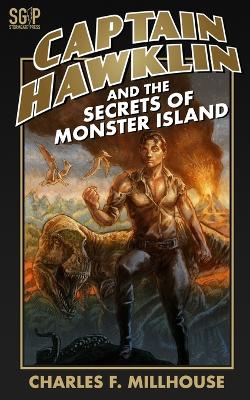 Book cover for Captain Hawklin and the Secrets of Monster Island